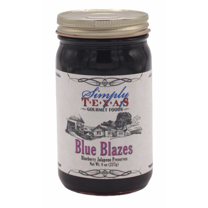 Simply Texas Blue Blazes Blueberry Preserves