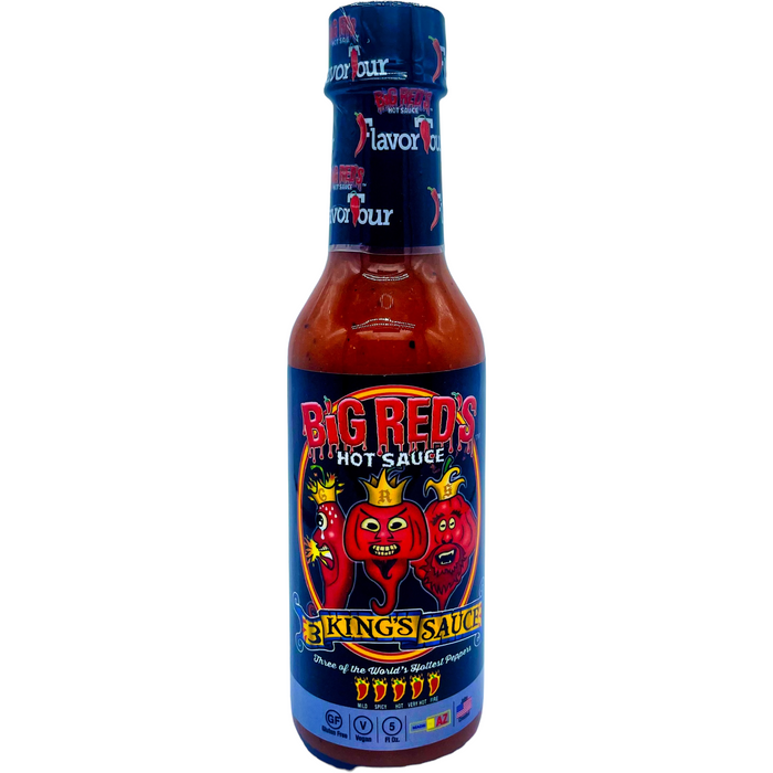 Big Red's 3 Kings Hot Sauce