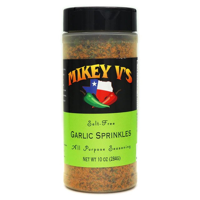 Mikey V's Garlic Sprinkles Salt Free Seasoning