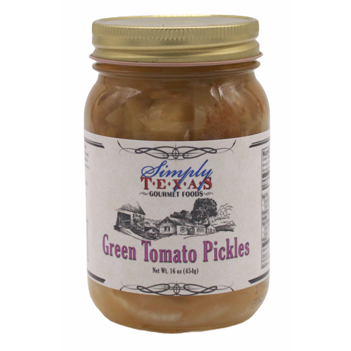 Simply Texas Green Tomato Pickles