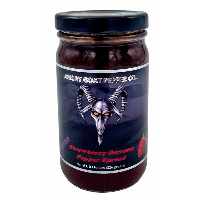 Angry Goat Strawberry Serrano Pepper Jam