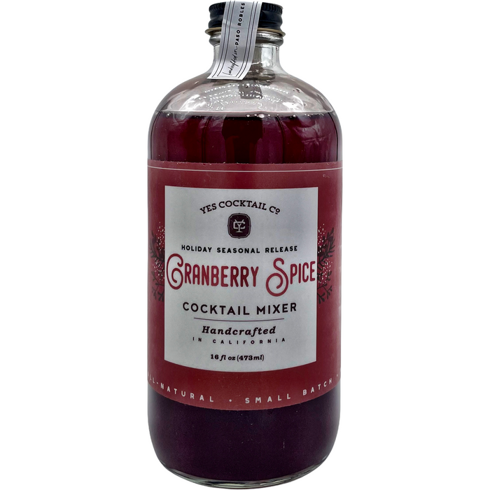 Yes Cocktail Co. Cranberry Spice Cocktail Mixer
