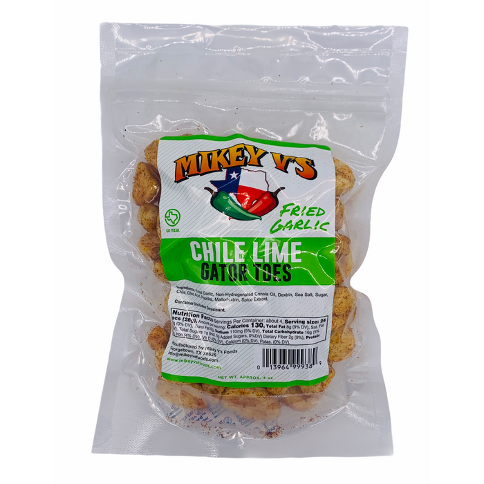 Mikey V’s Gator Toes Chile Lime