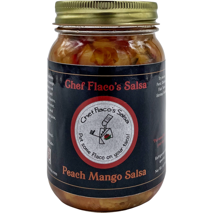 Chef Flaco's Peach Mango Salsa