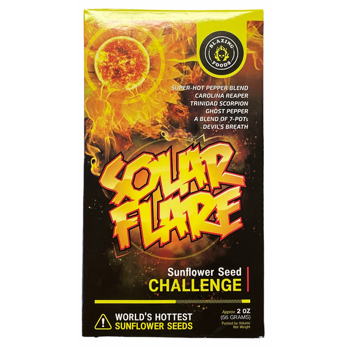 Solar Flare Sunflower Seed Challenge