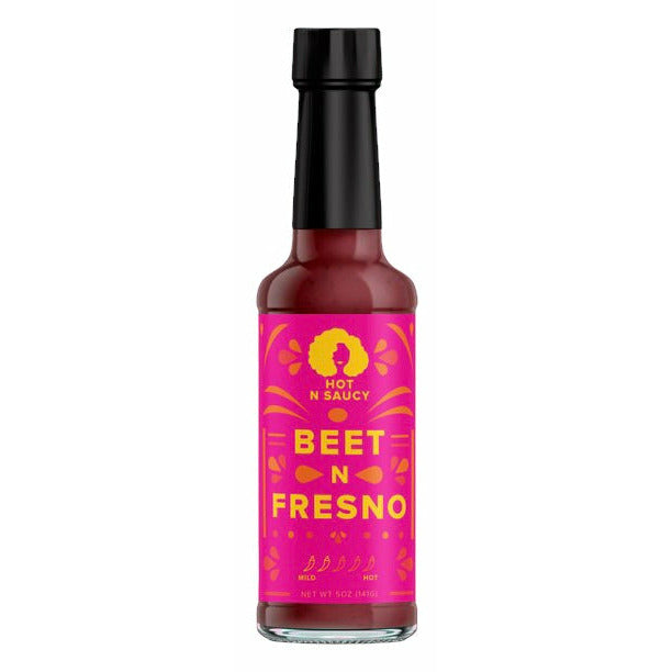 Hot N' Saucy Beet N Fresno Hot Sauce
