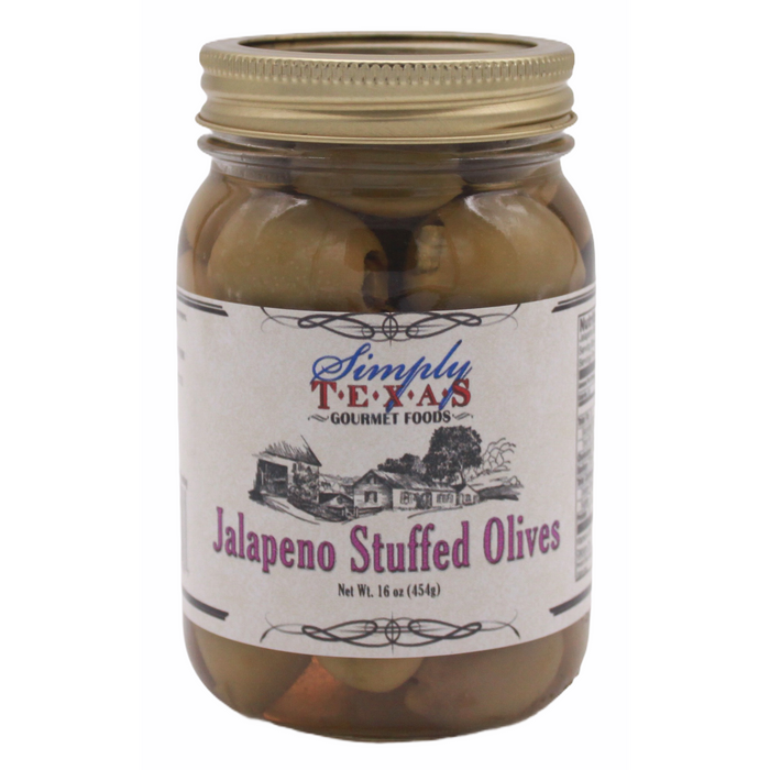 Simply Texas Jalapeno Stuffed Olives