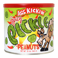 Ass Kickin' Spicy Pickle Peanuts