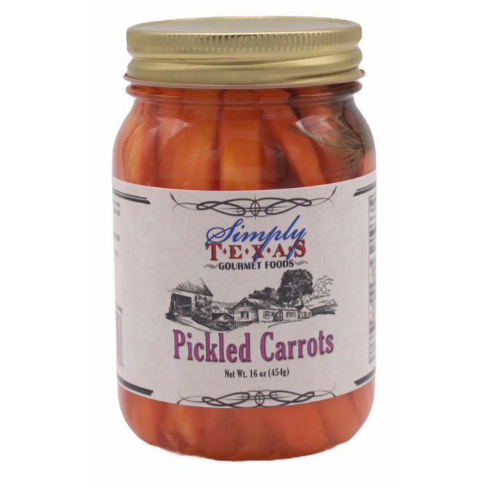 Simply Texas Pickled Carrots