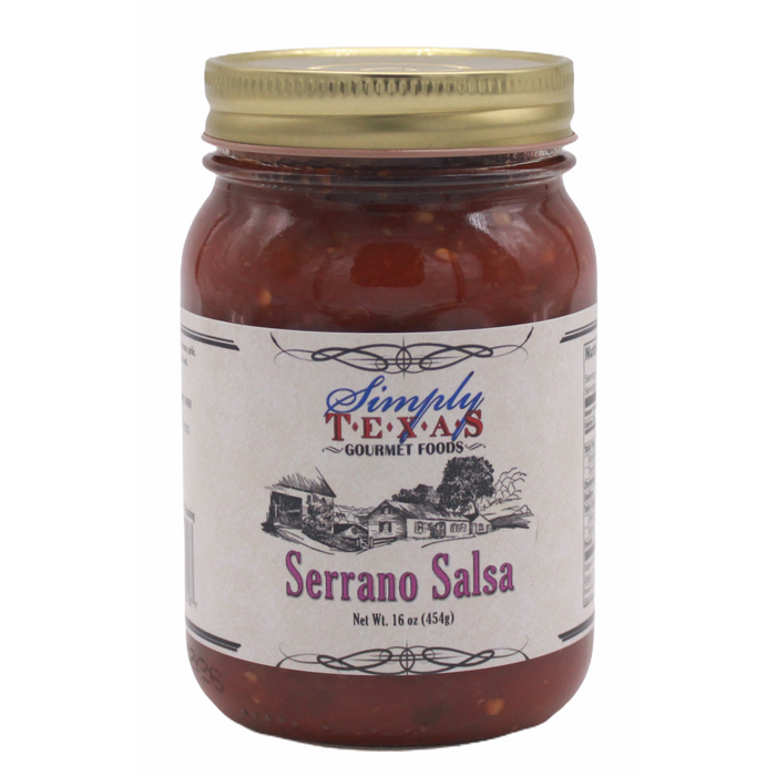 Simply Texas Serrano Salsa