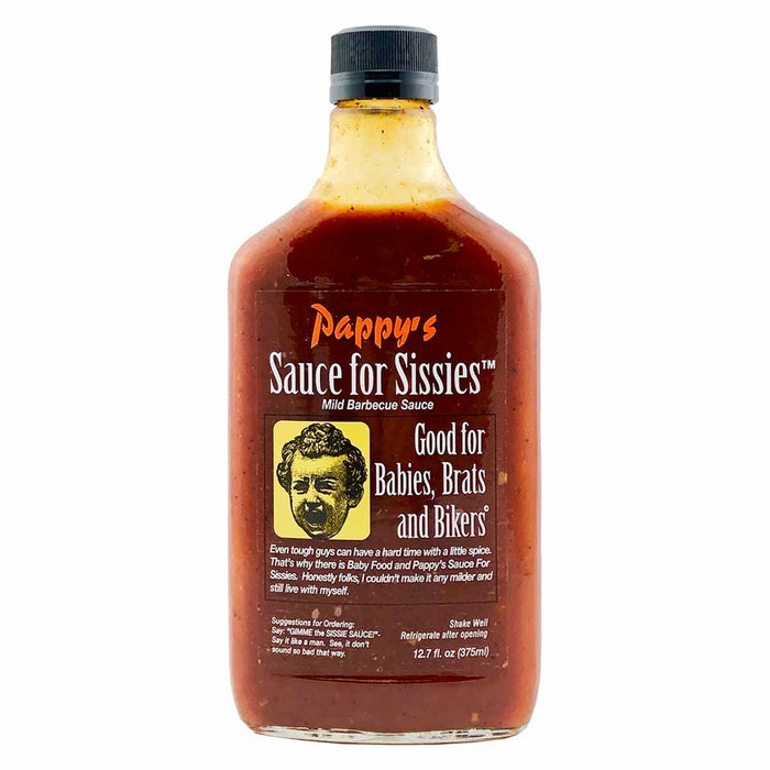 Pappy's Sauce For Sissies BBQ Sauce